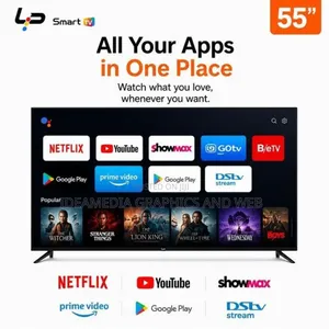 Lp Smart Google Android Tv 55inches"