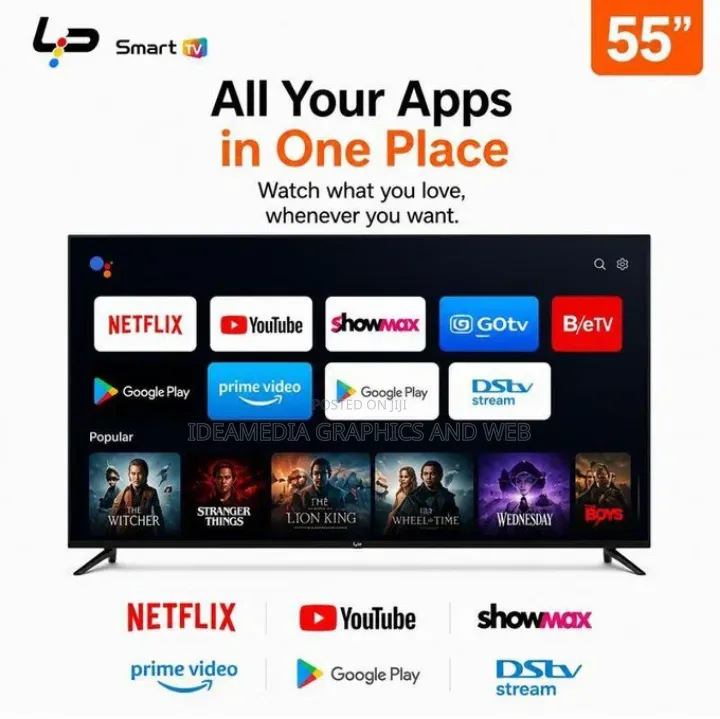 Lp Smart Google Android Tv 55inches"