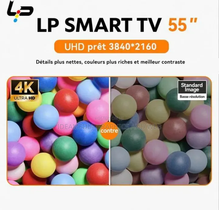 Lp Smart Google Android Tv 55inches"