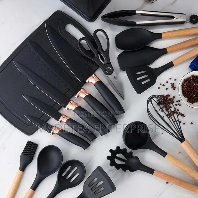Premium 19-Piece Silicone Kitchen Utensil Set