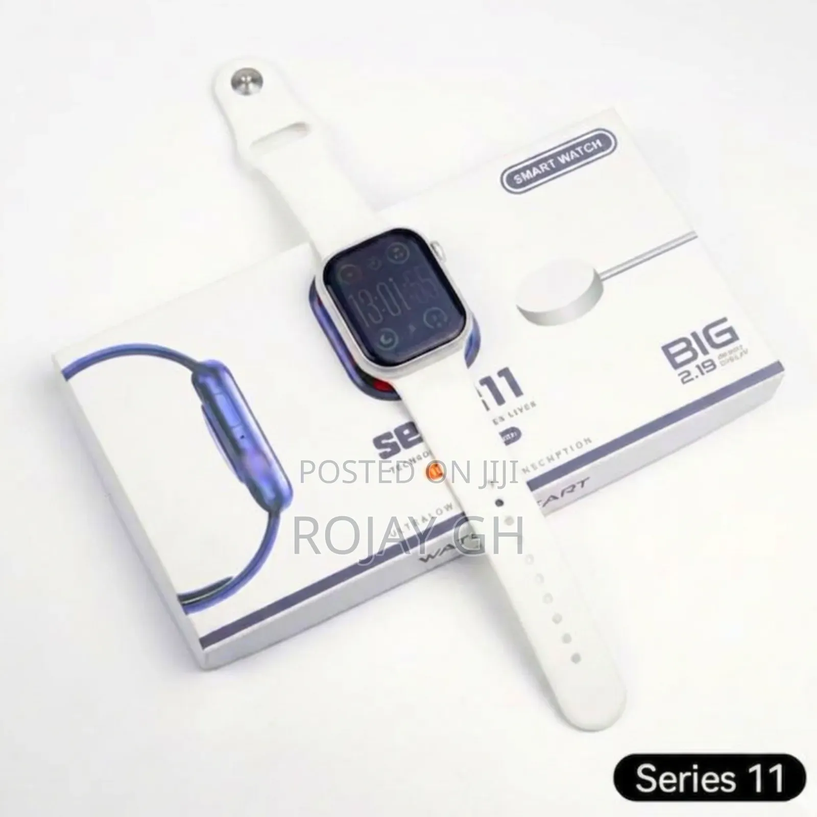 Series 11 Smart Watch 2.19 Inch Touch Screen - Silver