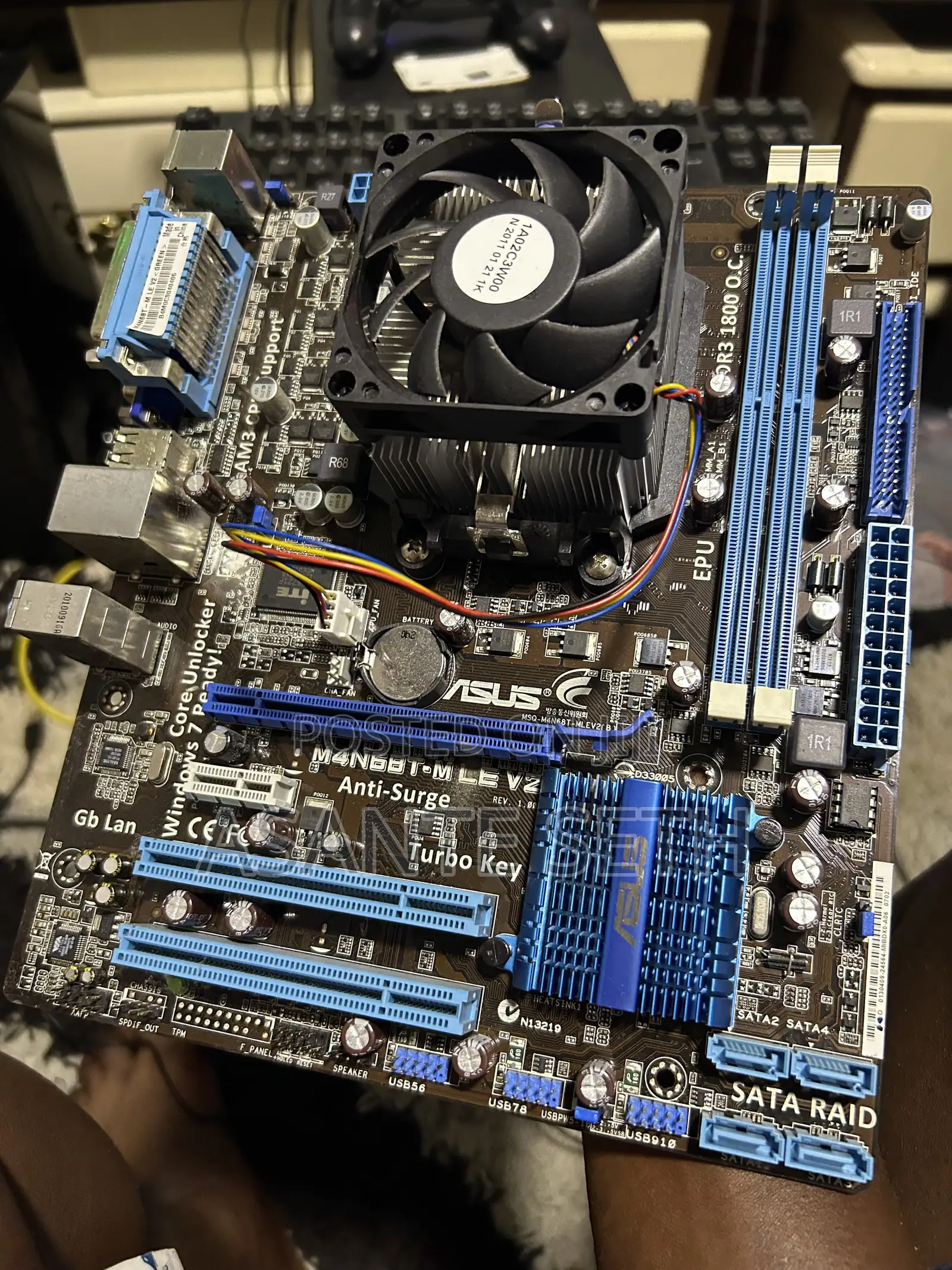 Powerful Amd Ii X3 Asus Gaming Motherboard