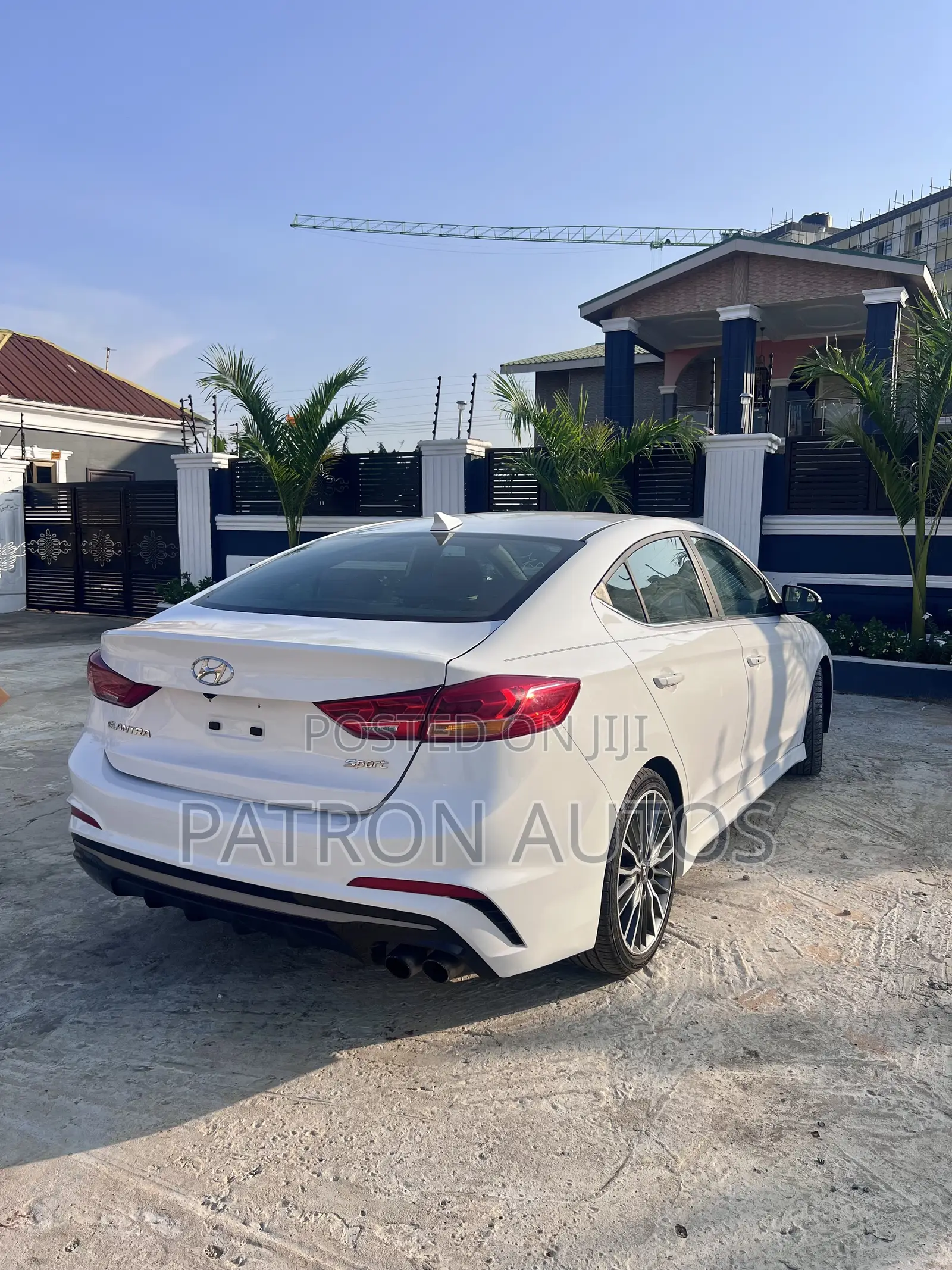 Hyundai Elantra Sport 2018 White