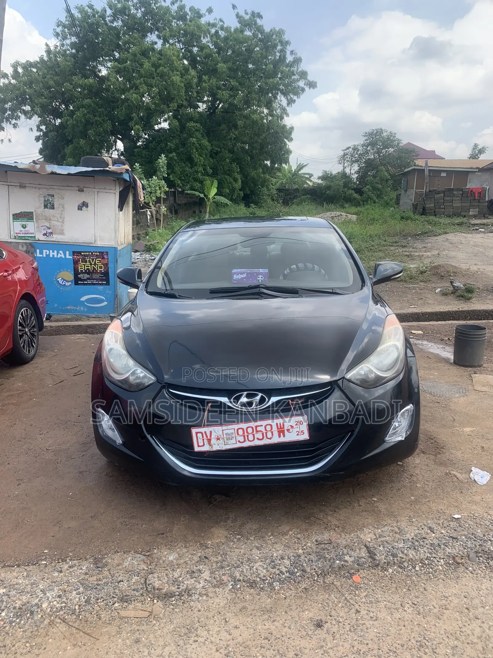 Hyundai Elantra GLS Sedan FWD (1.8L 4cyl 6M) 2013 Black