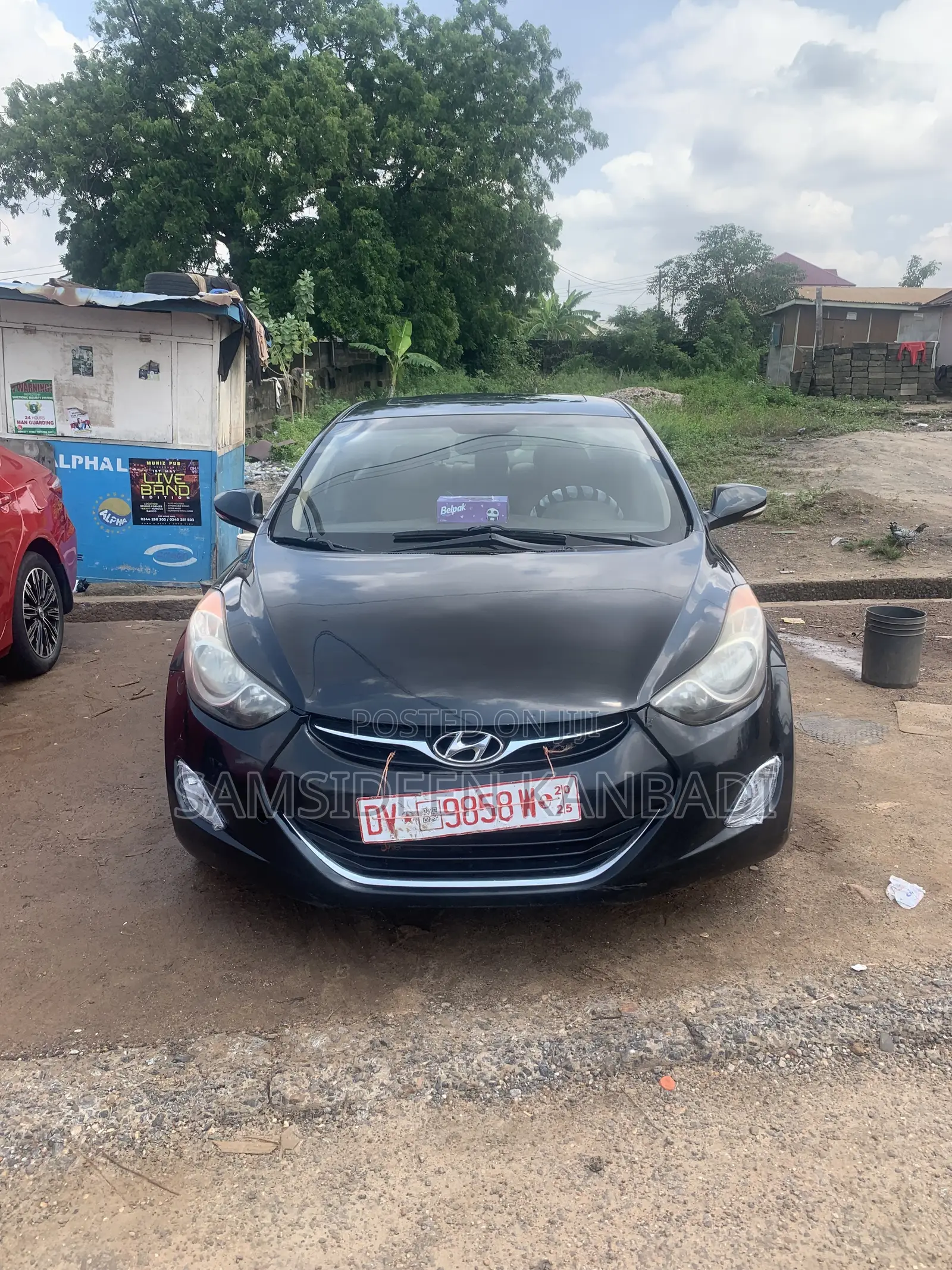 Hyundai Elantra GLS Sedan FWD (1.8L 4cyl 6M) 2013 Black