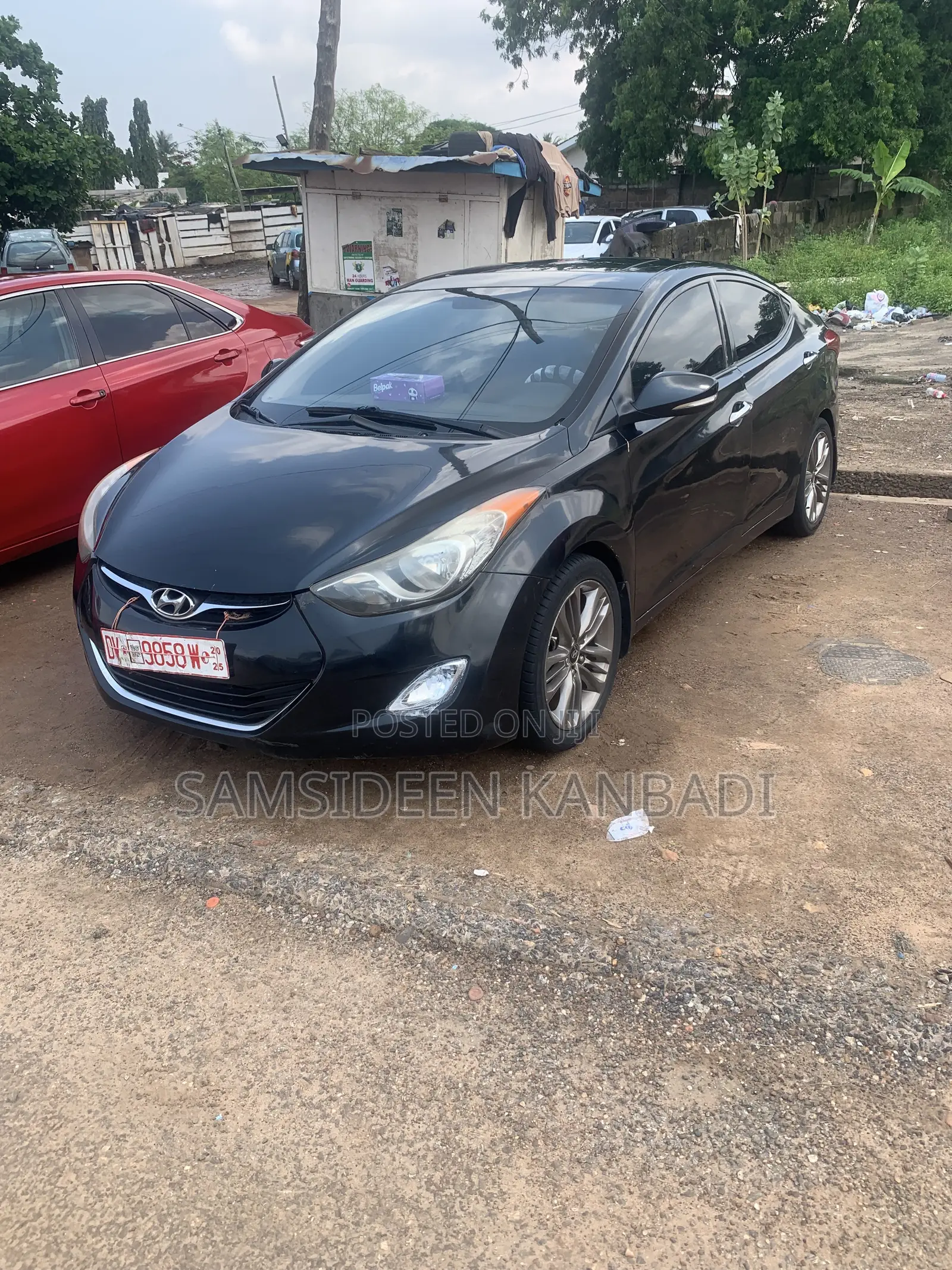 Hyundai Elantra GLS Sedan FWD (1.8L 4cyl 6M) 2013 Black