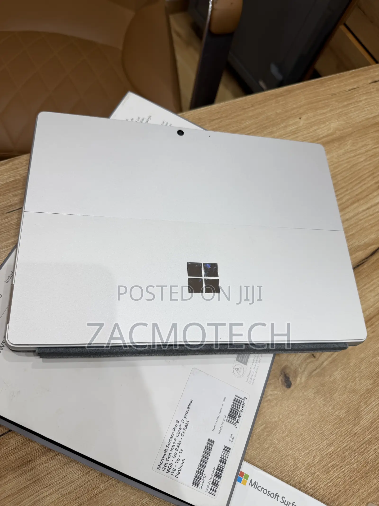 Laptop Microsoft Surface Pro 9 16GB Intel Core i7 SSD 1T