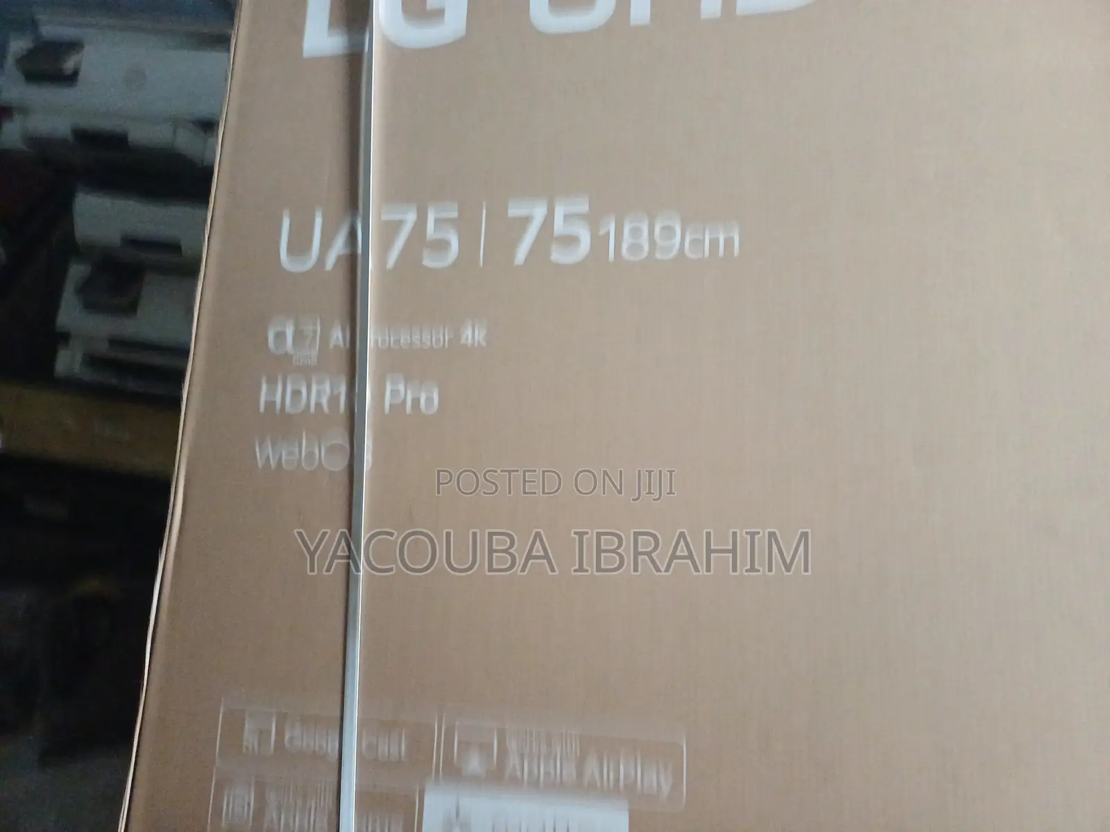 Lg Brand New 75 Inches Television