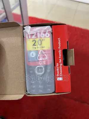 New Itel it2166 Black