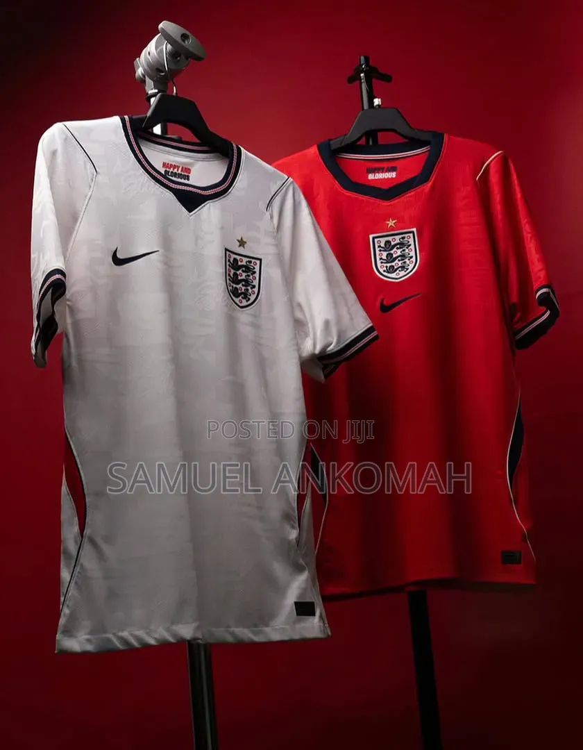 Premium England National Team Jerseys (Home Away Kits)