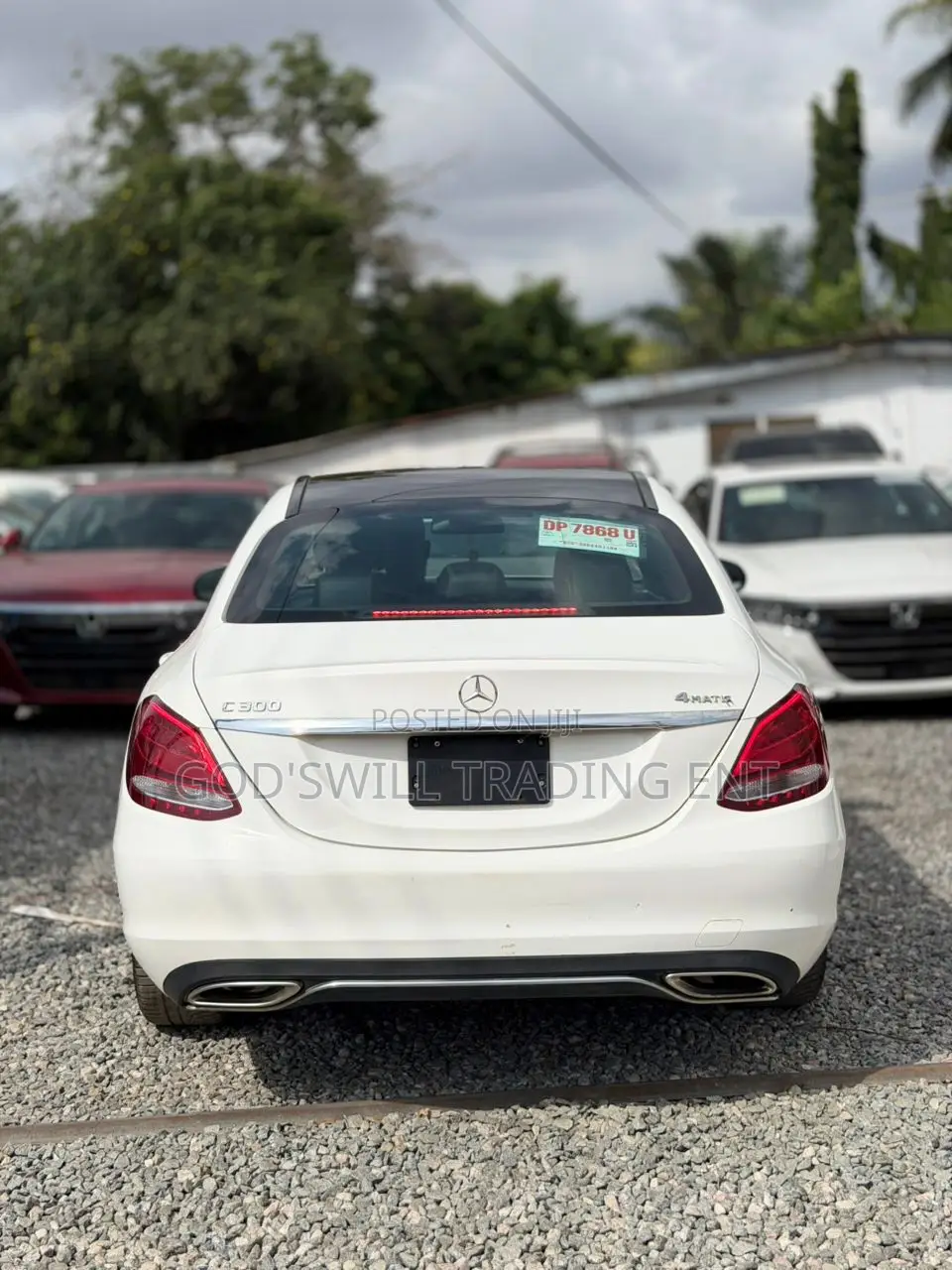 Mercedes-Benz C300 Base 4Matic Sedan AWD (2.0L 4cyl 7A) 2017 White