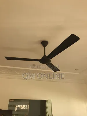 Matte Black Custom Ceiling Fans