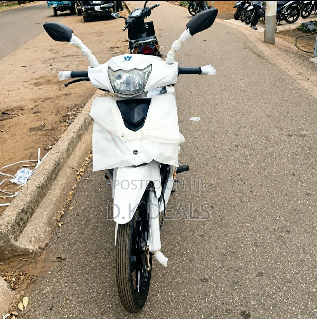 Haojue HJ110-5 2024 White