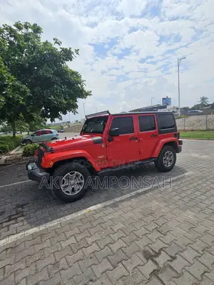 Jeep Wrangler Unlimited Sport 4dr SUV 4WD (3.6L 6cyl 6M) 2014 Red