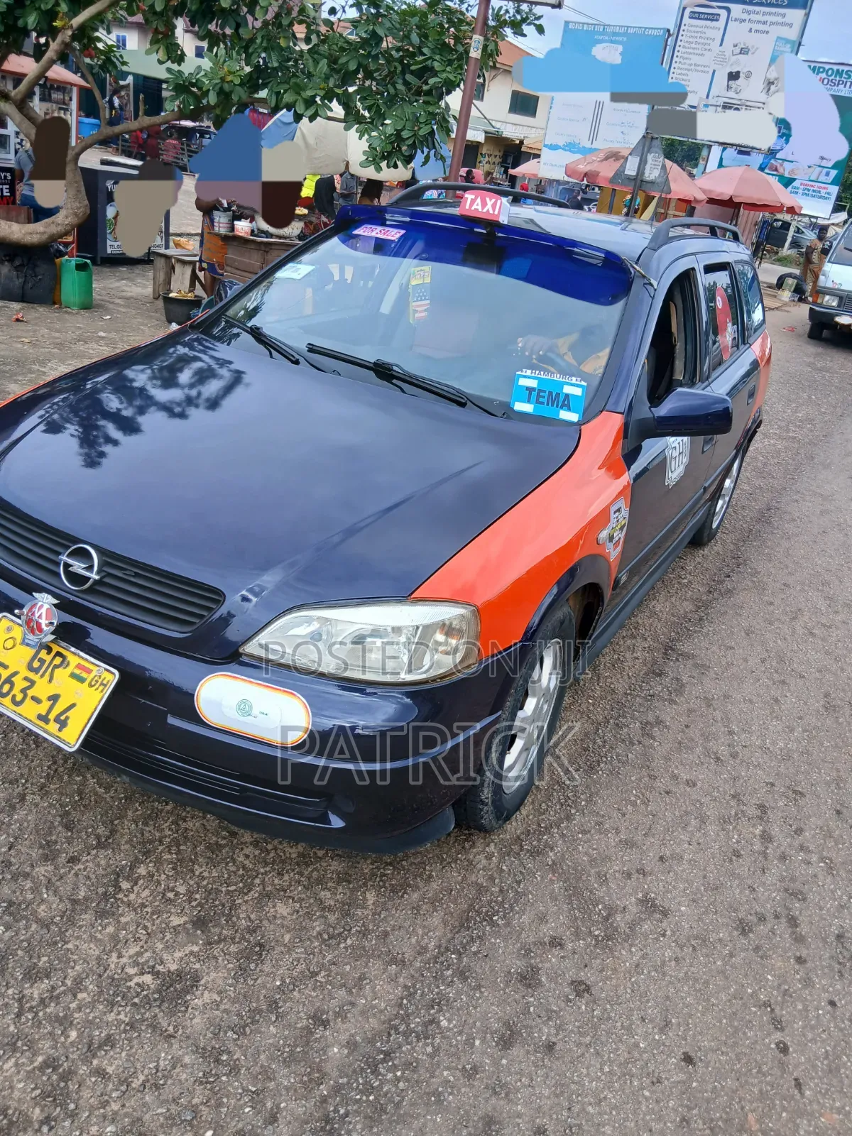 Opel Astra 2003 Matt Black