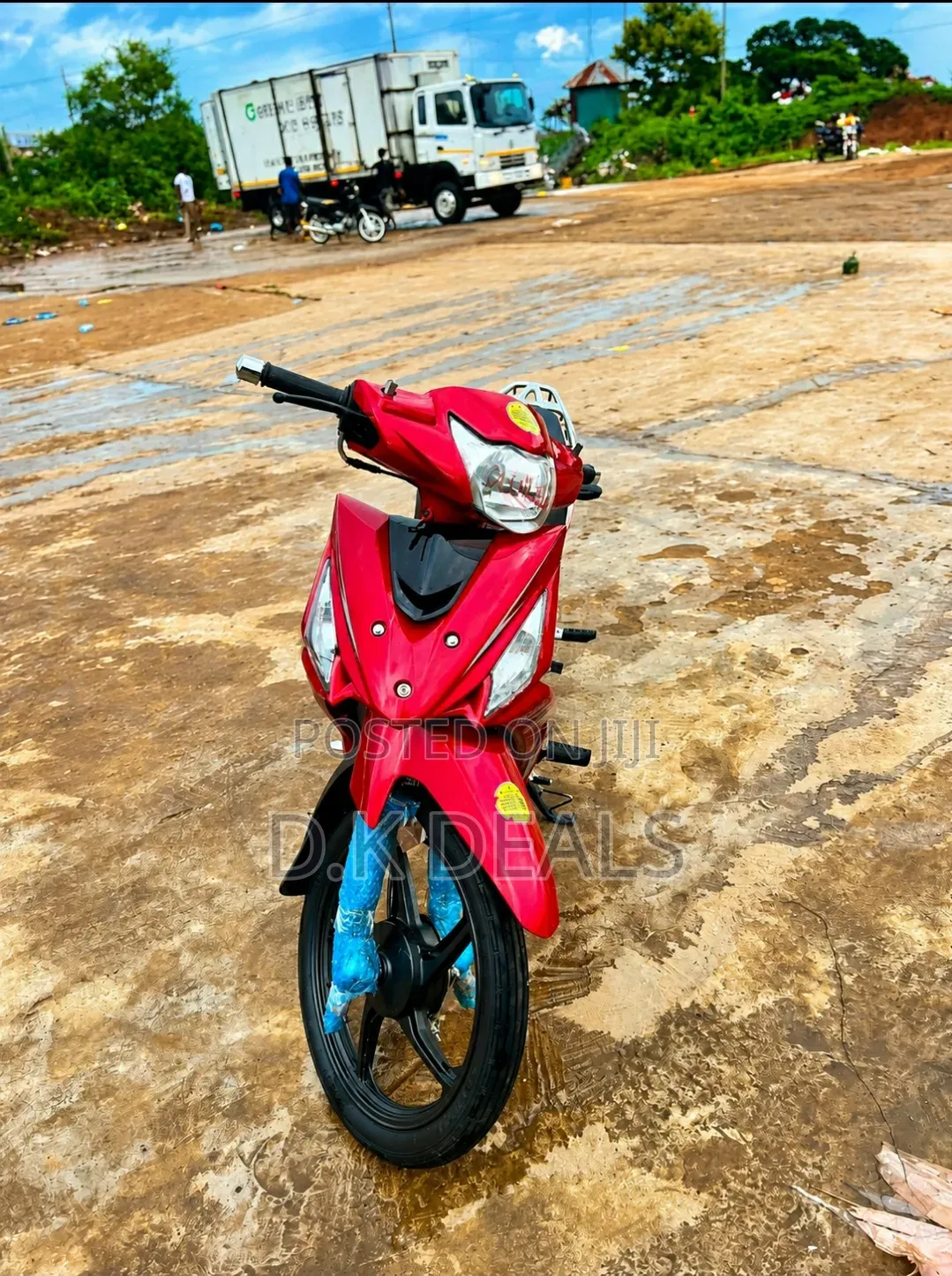 New Haojue HJ110-5 2025 Red