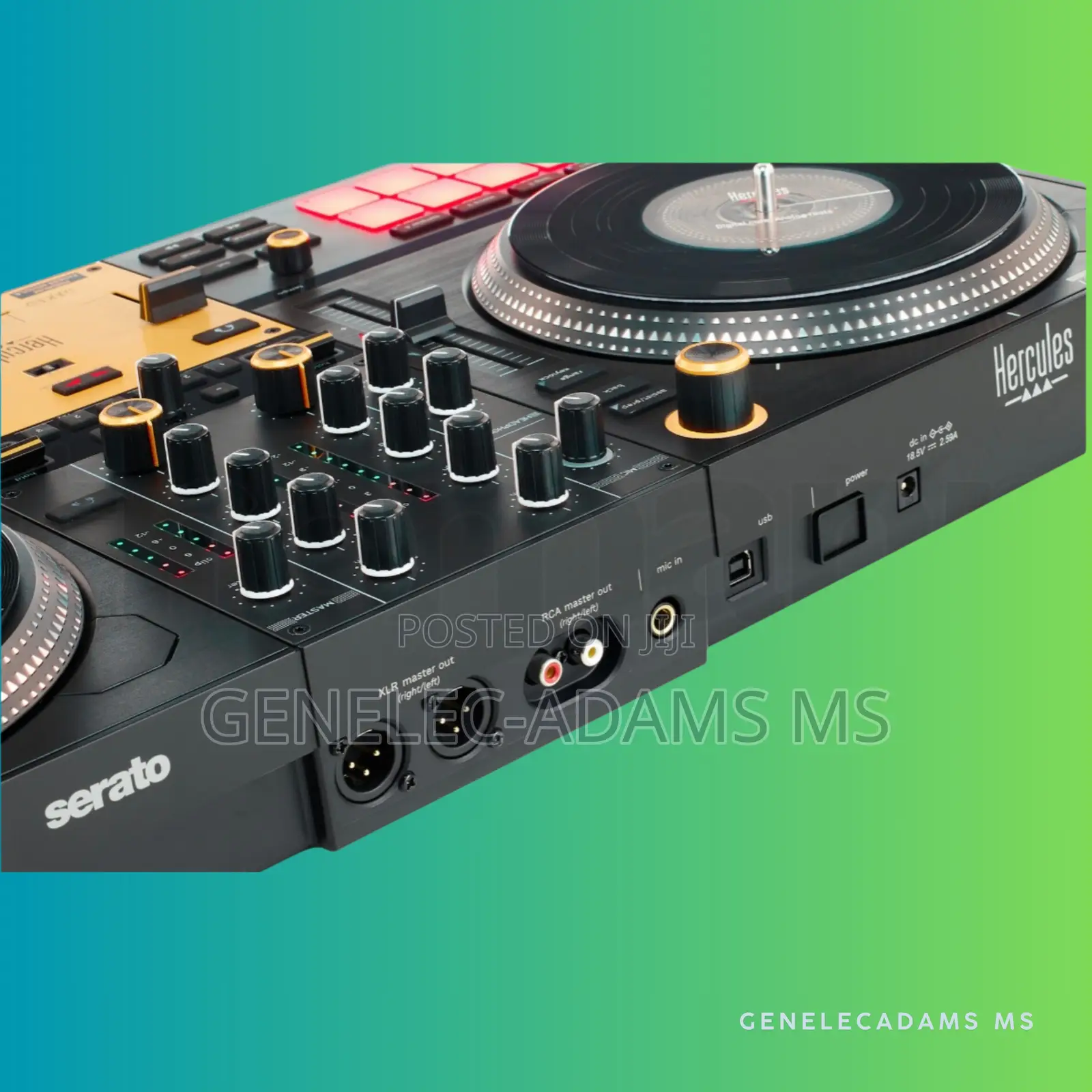 Brand New Hercules Dj Control Inpulse T7 Premium Bundle