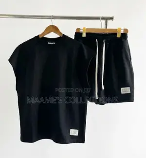 Men’S Armless/ Sleeveless Top and Down