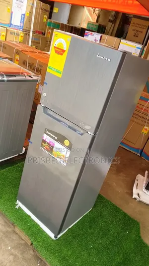 "*Innova Double Door Fridge 130 Litres Top Freezer