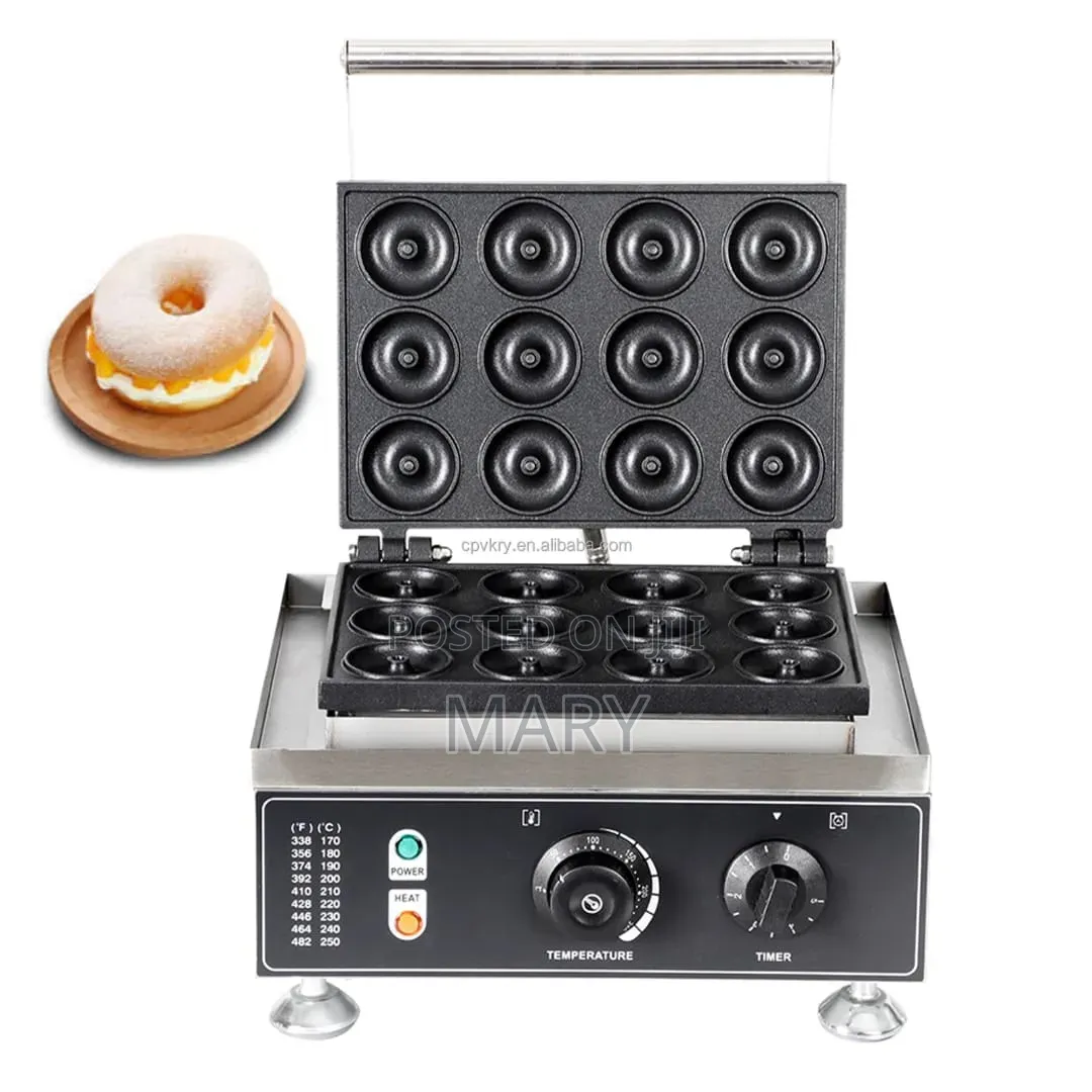12 Holes Commercial Doughnut Maker