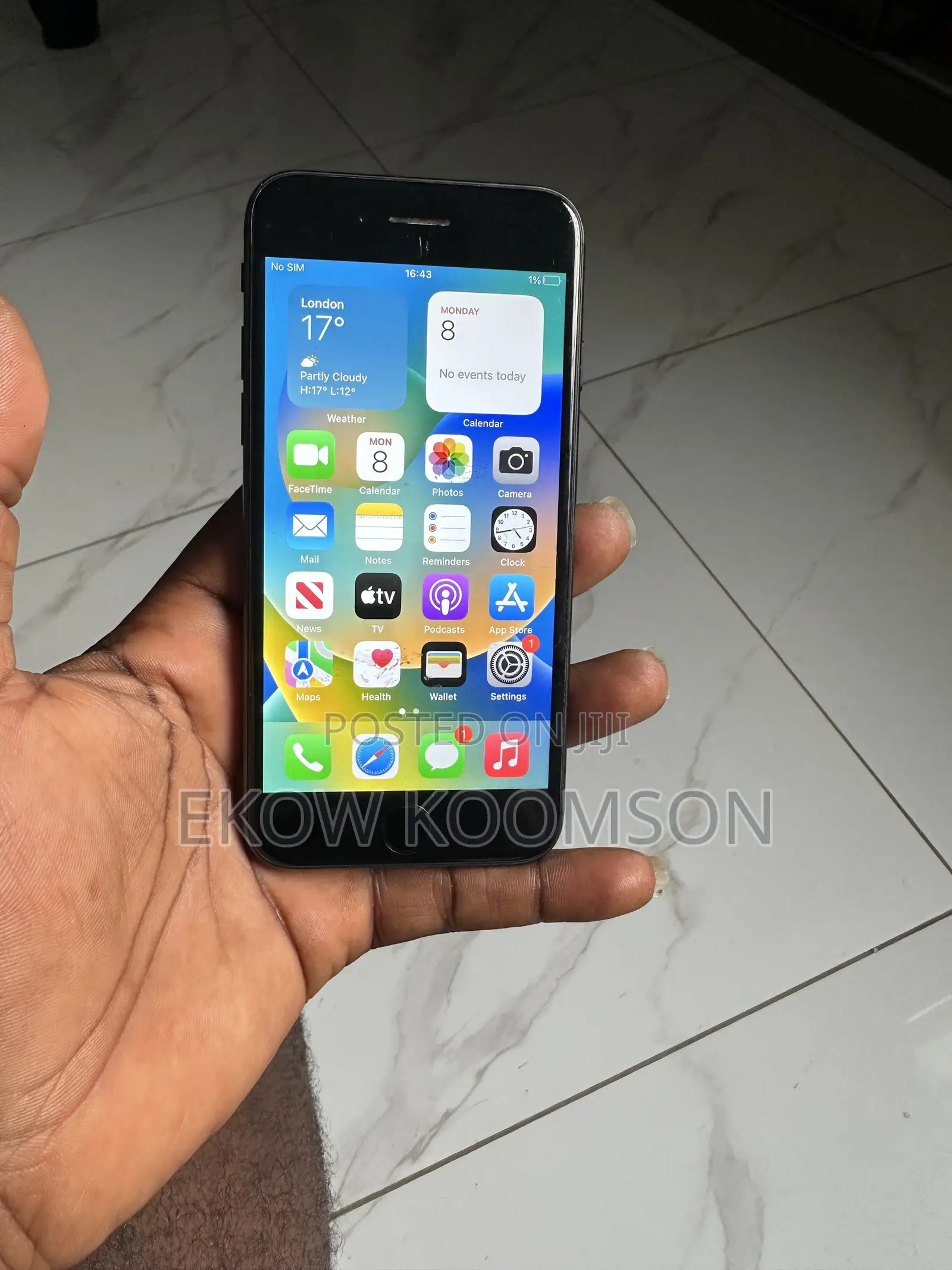 Apple iPhone 8 64 GB Black