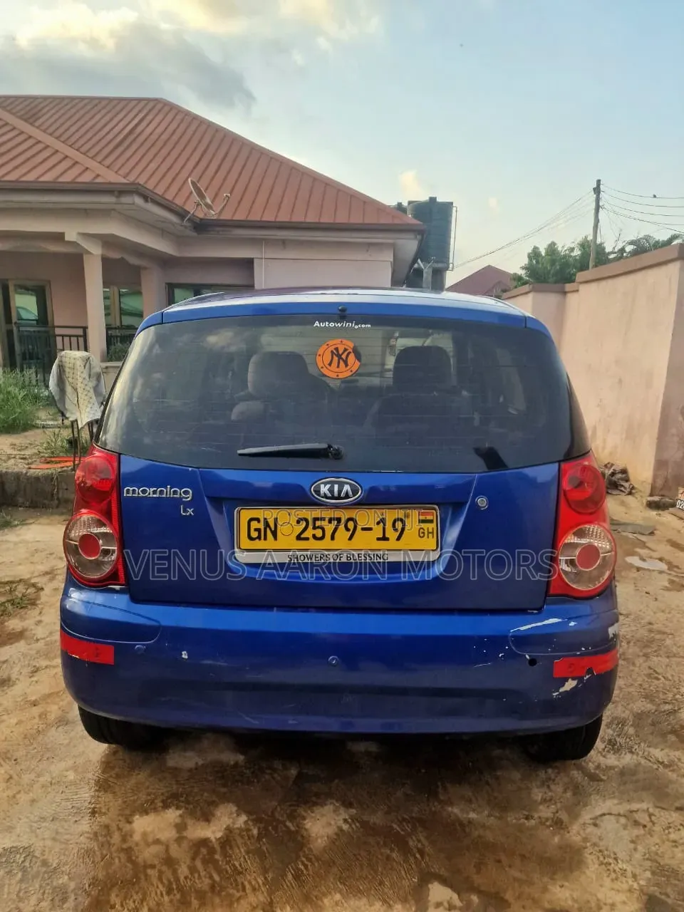 Kia Morning 2010 Blue