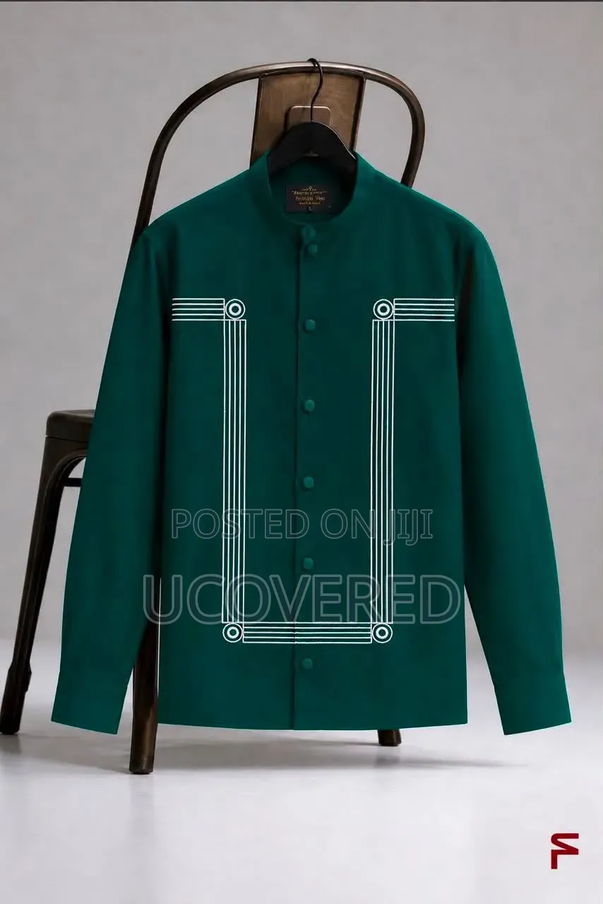 Emerald Green Long Sleeve Shirt