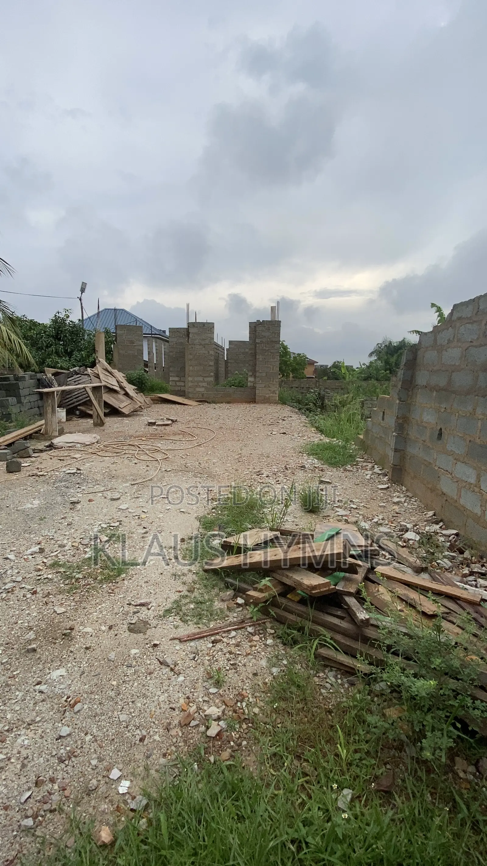 Half Plot of Land for Sale at Haatso Ecco Bank