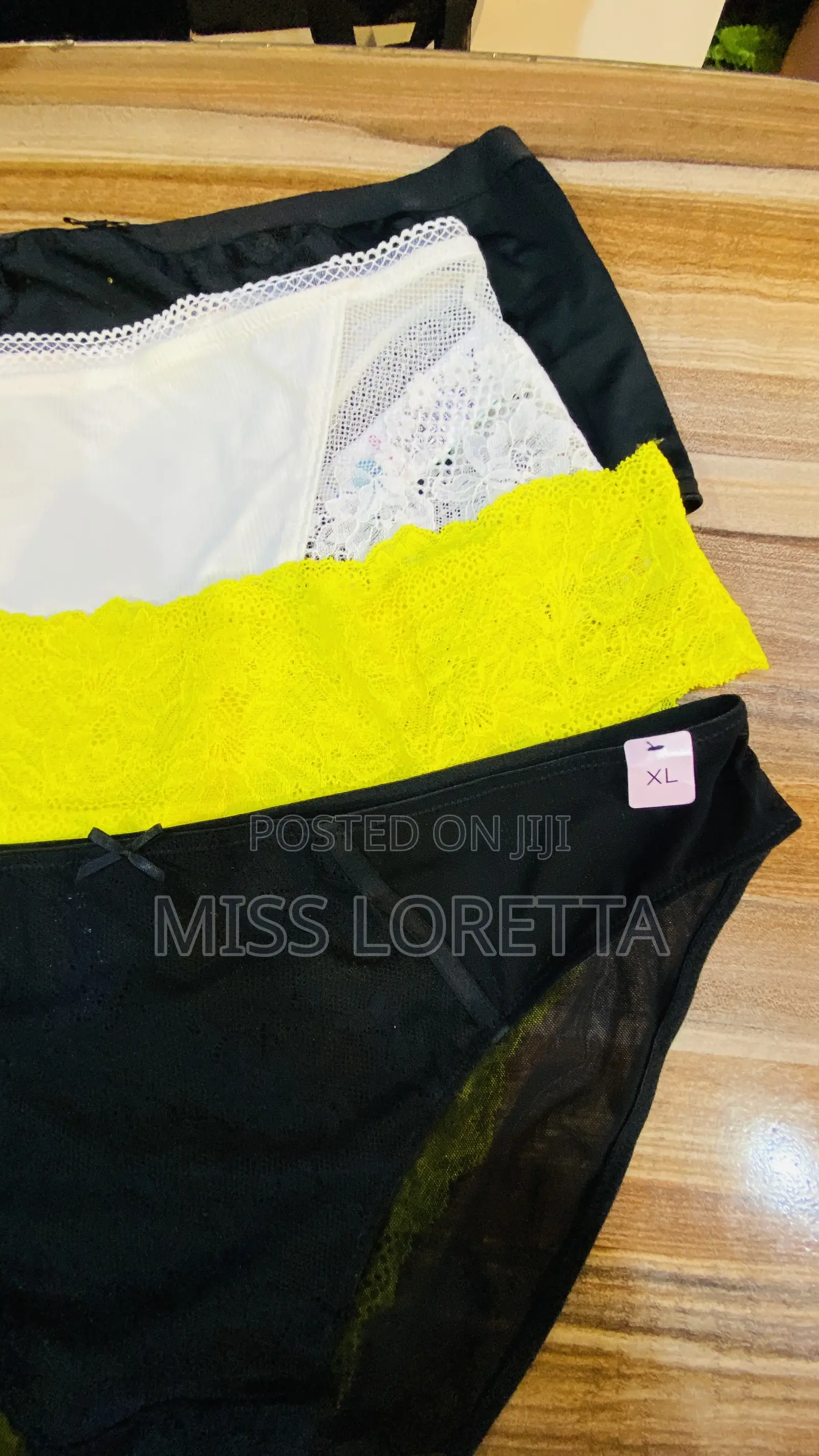 Mixed Design Panties Plus Sizes - 12pieces