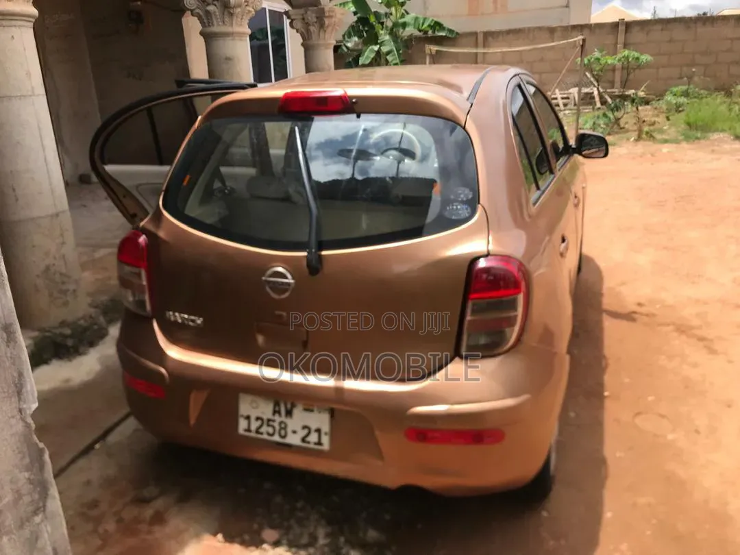 Nissan March 2013 Orange
