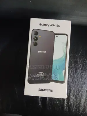 New Samsung Galaxy A54 5G 256 GB Black
