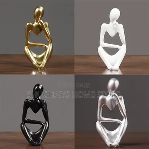 Thinker Abstract Figure Decor Sculpture