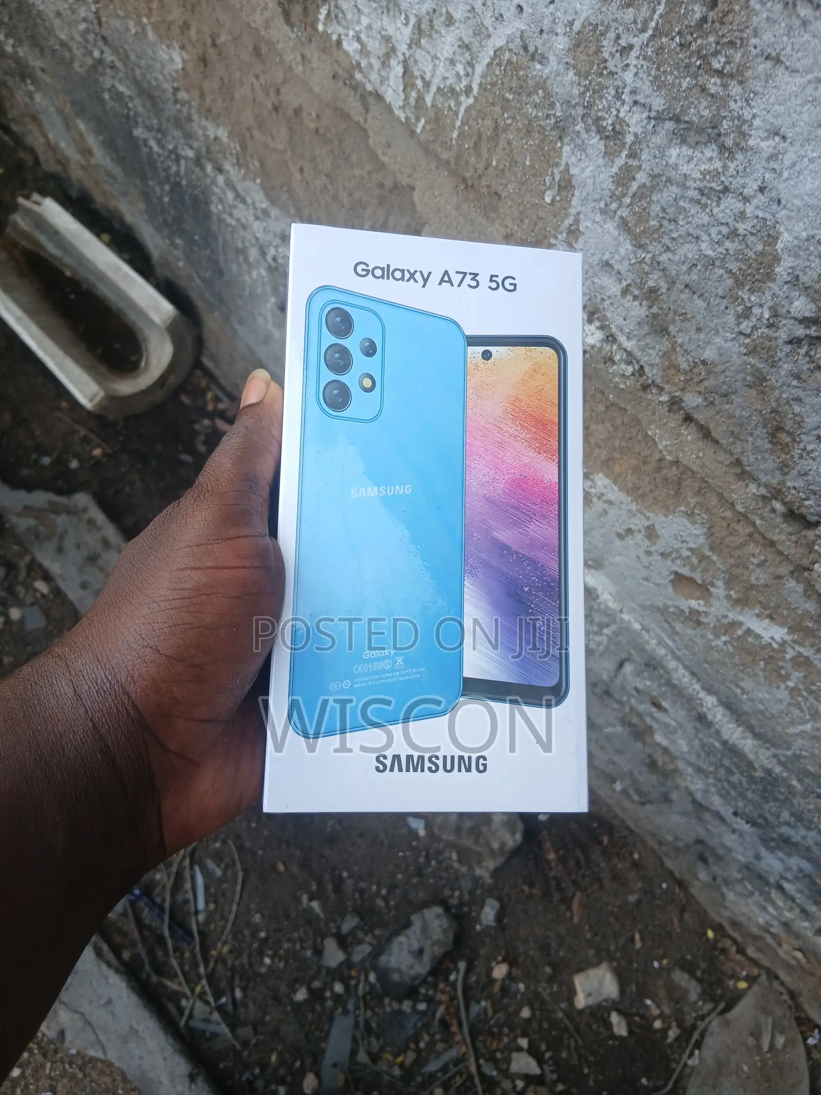 New Samsung Galaxy A73 5G 256 GB Blue