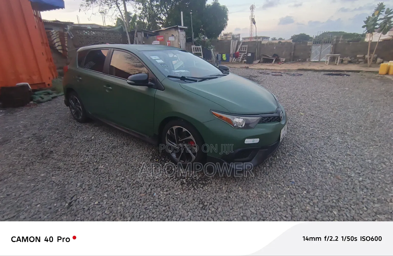 Scion iM Base 2016 Green