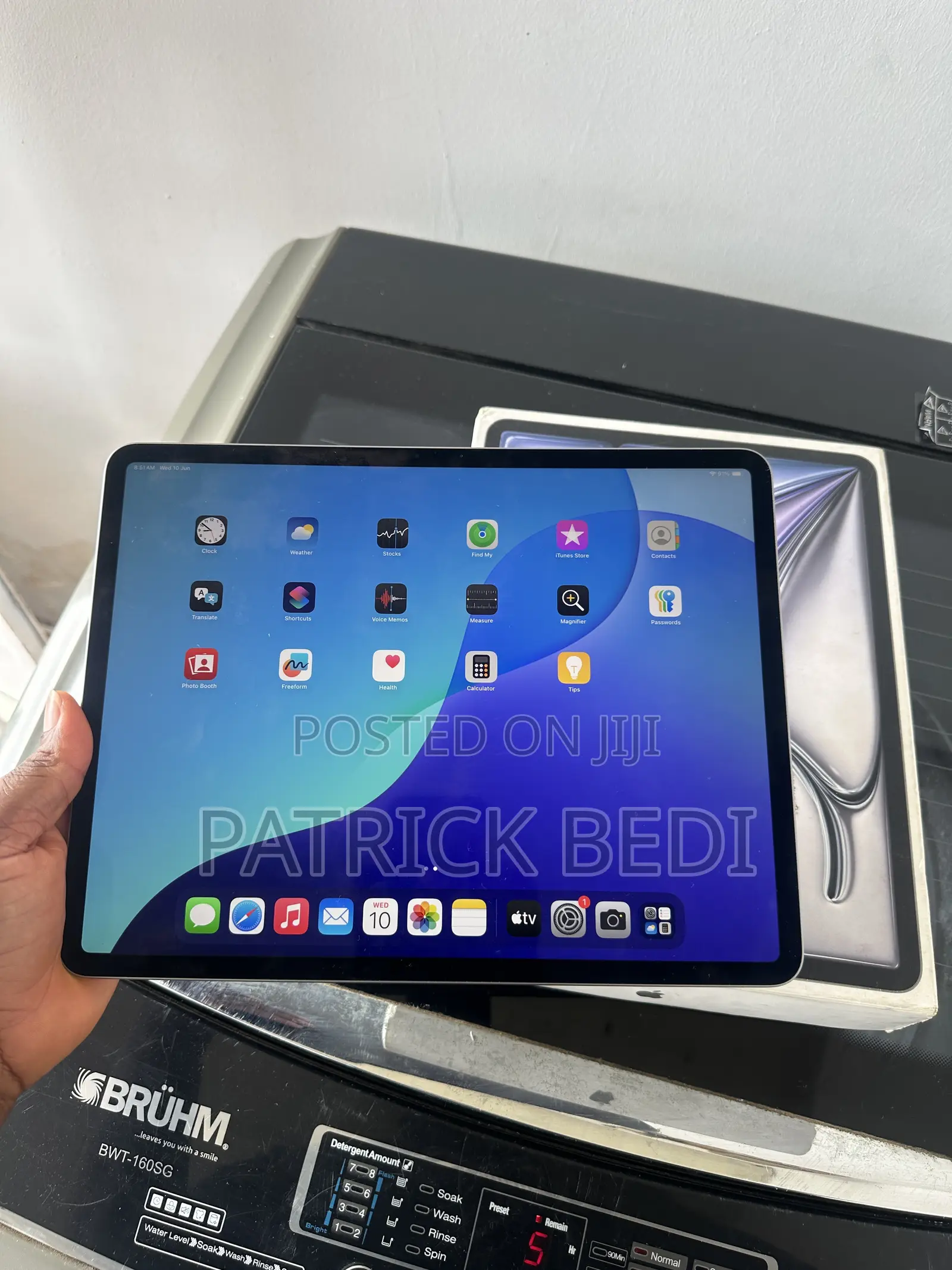 Apple iPad Air 13 (2024) 128 GB Silver