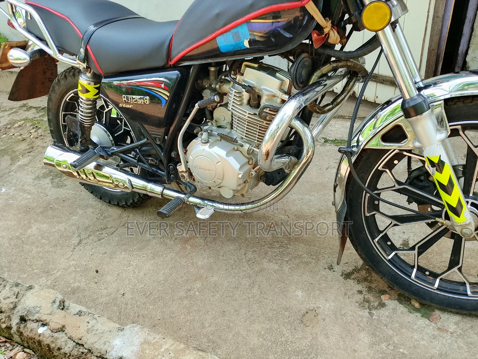 Haojue HJ125-8K 2023 Black