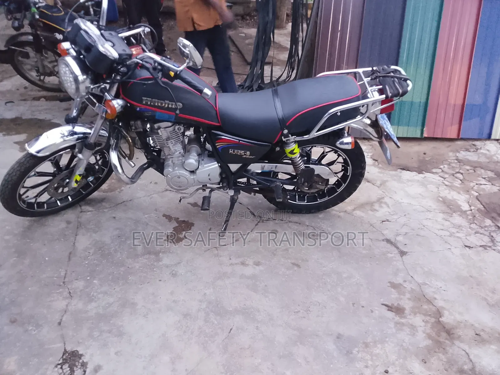 Haojue HJ125-8K 2023 Black
