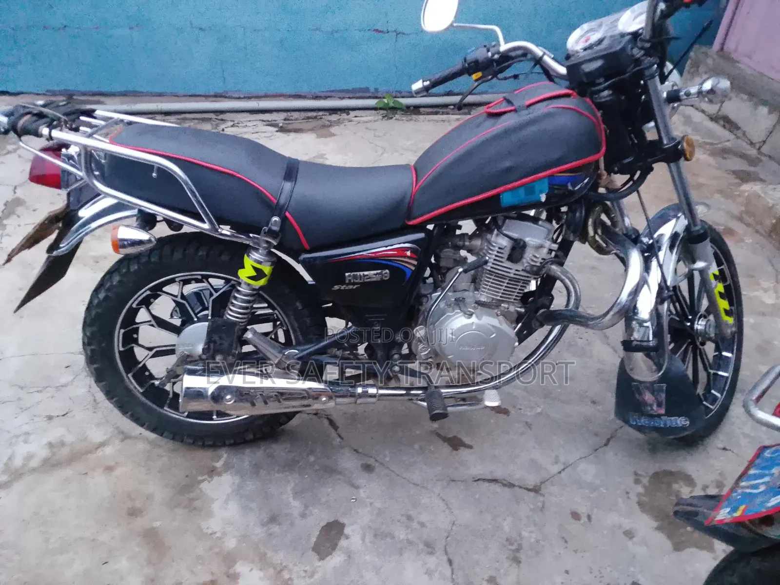 Haojue HJ125-8K 2023 Black