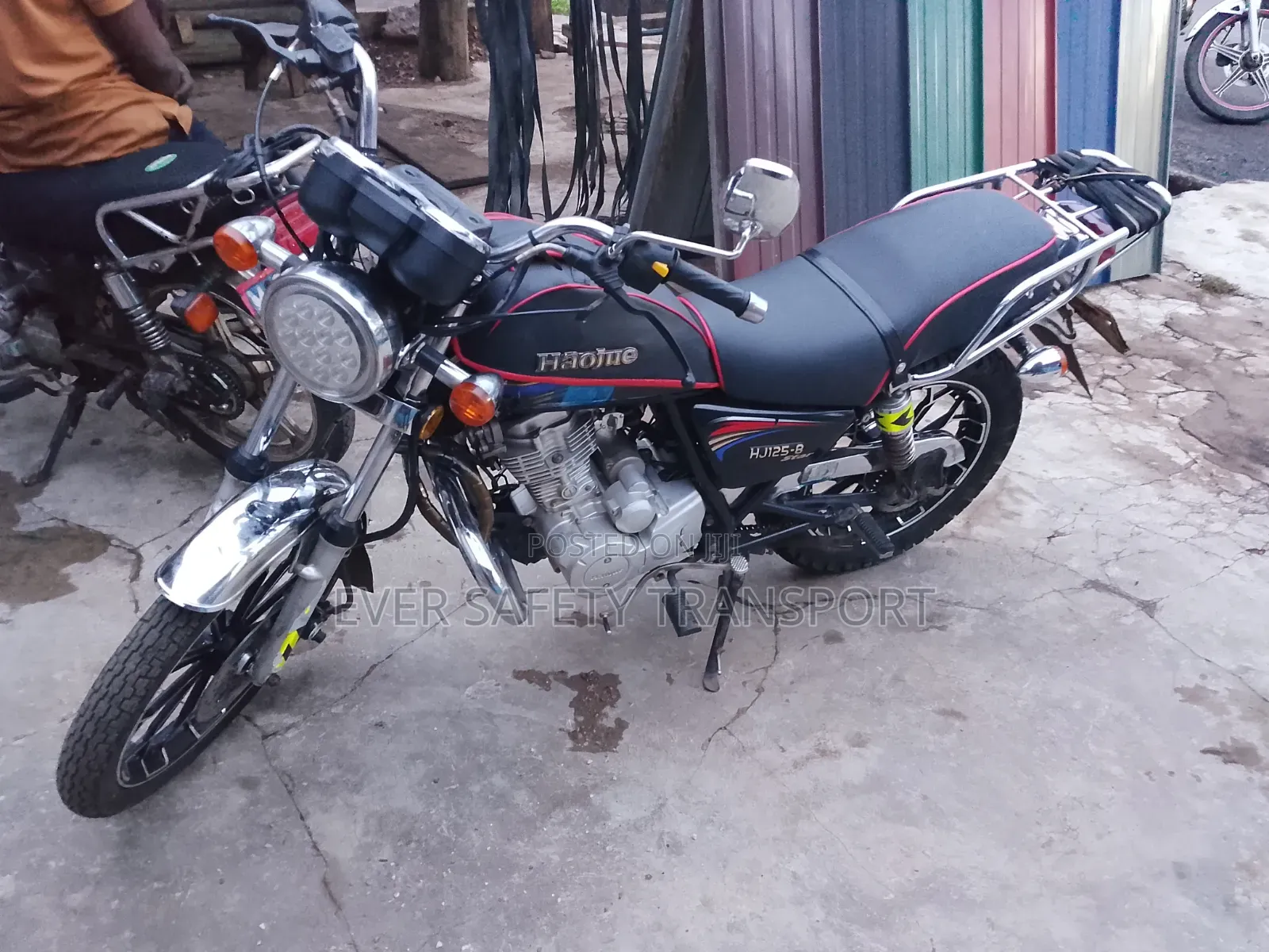 Haojue HJ125-8K 2023 Black