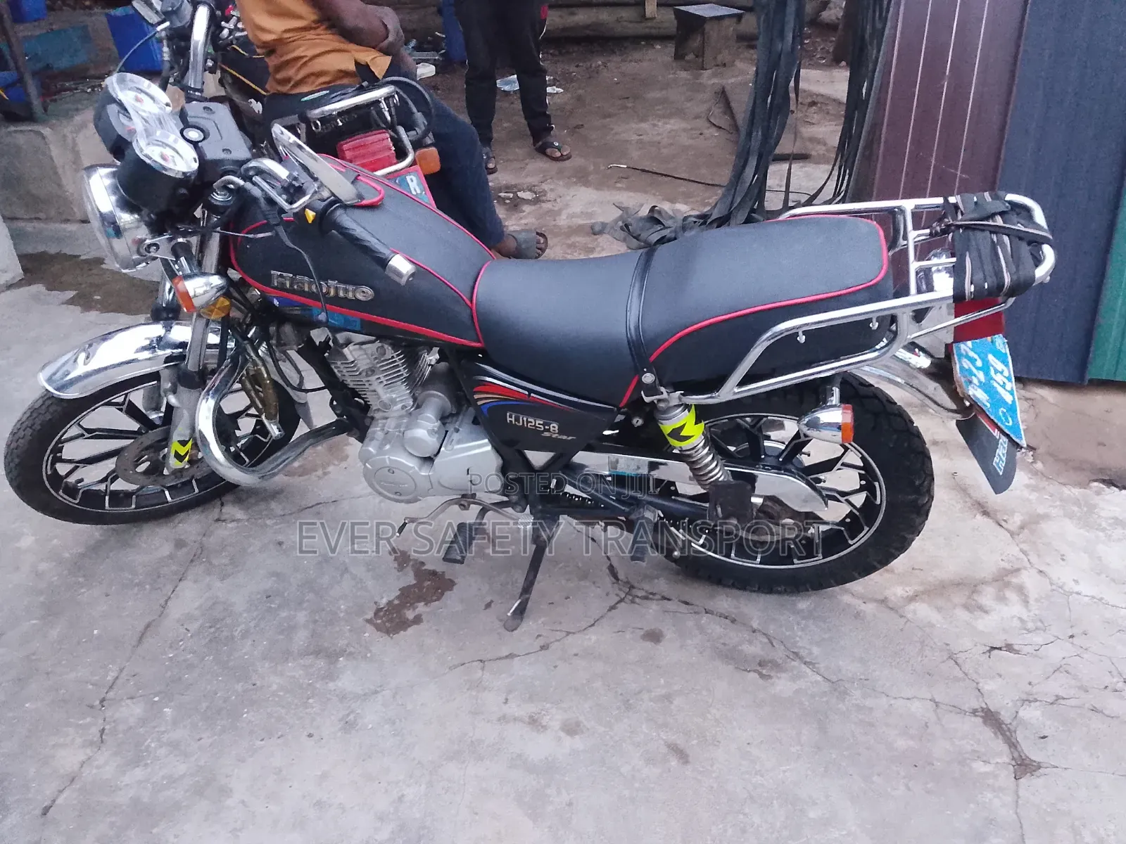 Haojue HJ125-8K 2023 Black