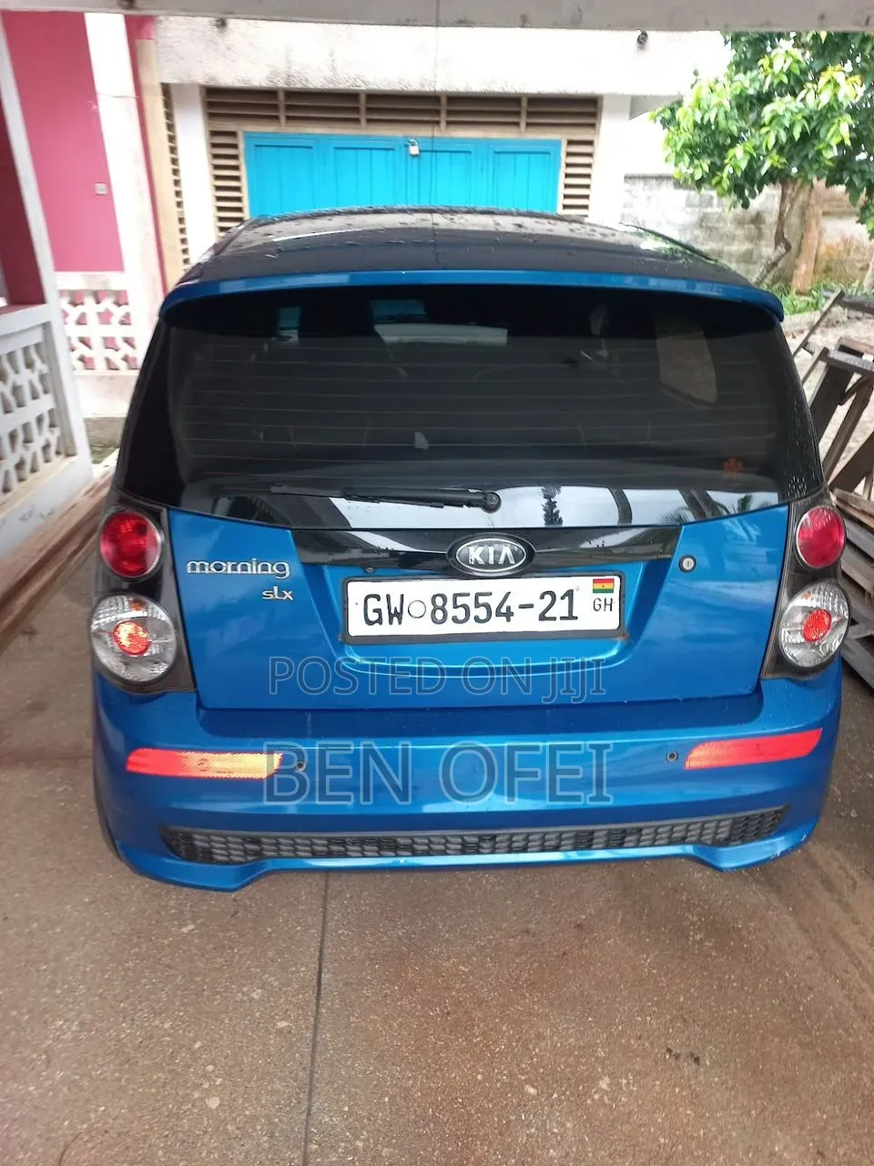 Kia Morning 2012 Blue