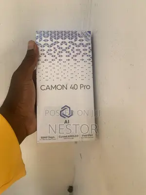 New Tecno Camon 40 Pro 5G 256 GB Black