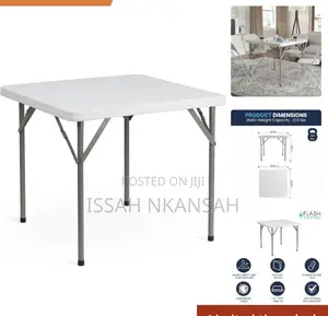 Outdoor Square Folding Table With Chairs