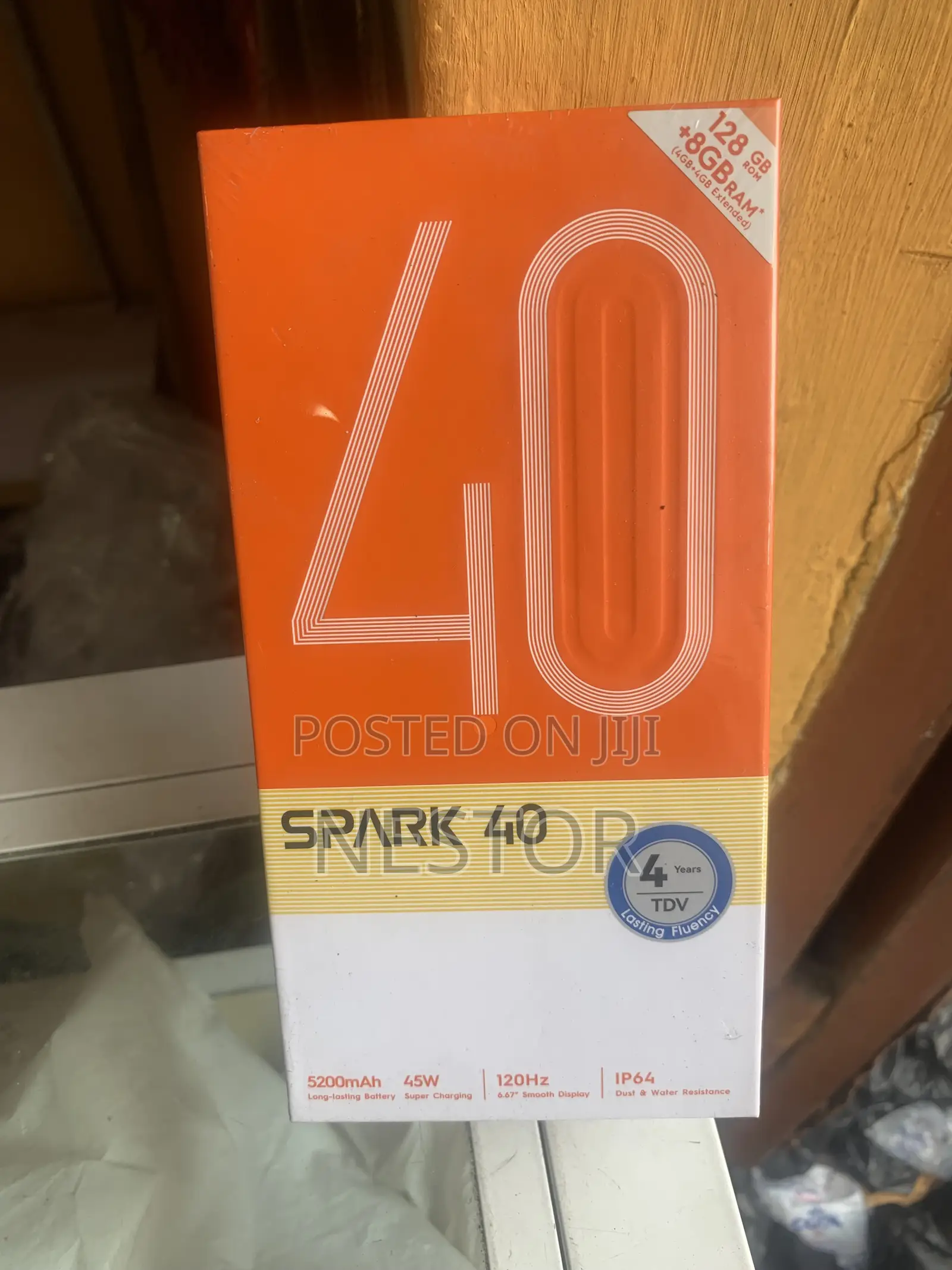 New Tecno Spark 40 256 GB Black