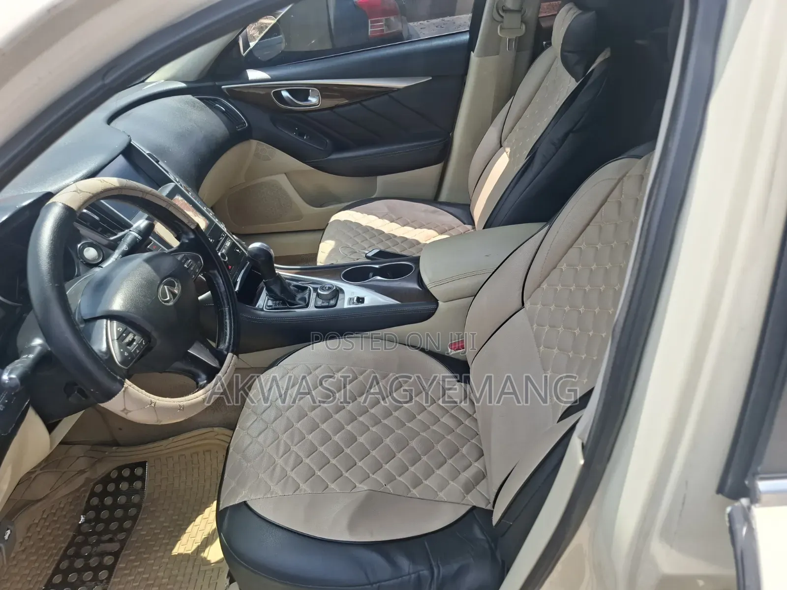 Infiniti Q50 2013 Off white