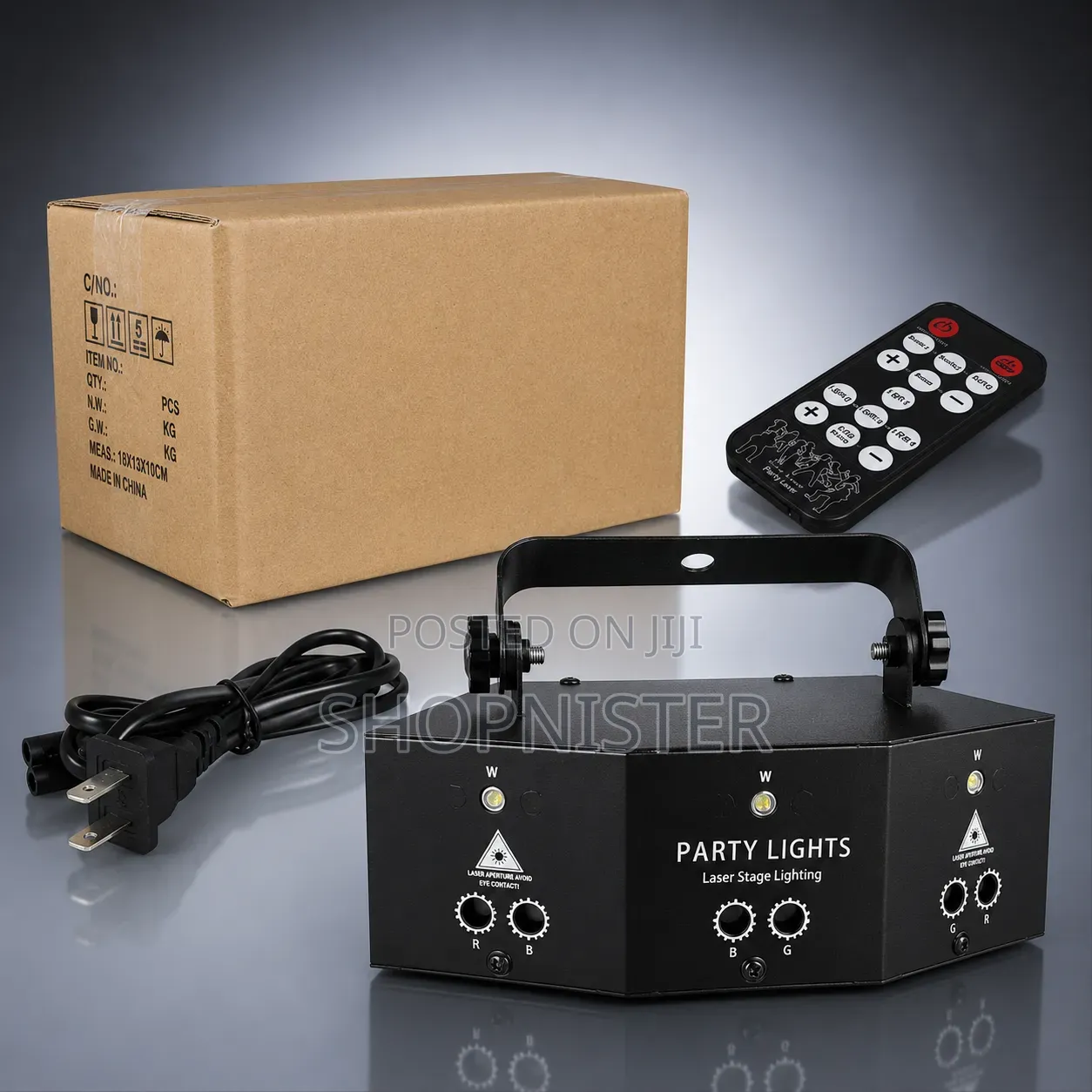 RGB Laser Stage Party Light With Remote Control – Lighting Projector
