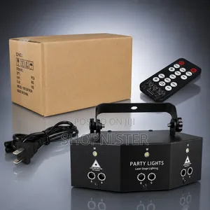 RGB Laser Stage Party Light With Remote Control – Lighting Projector