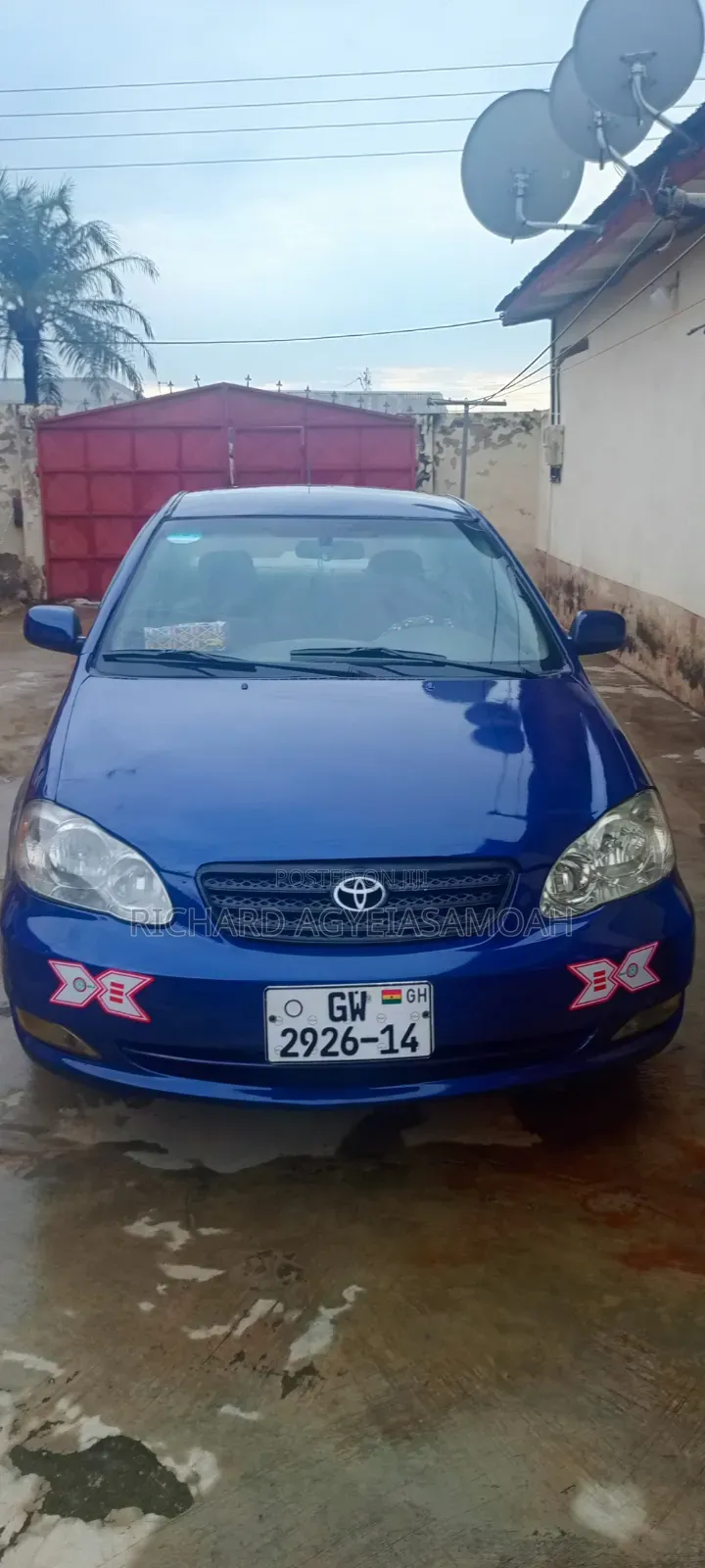 Toyota Corolla 2008 Blue