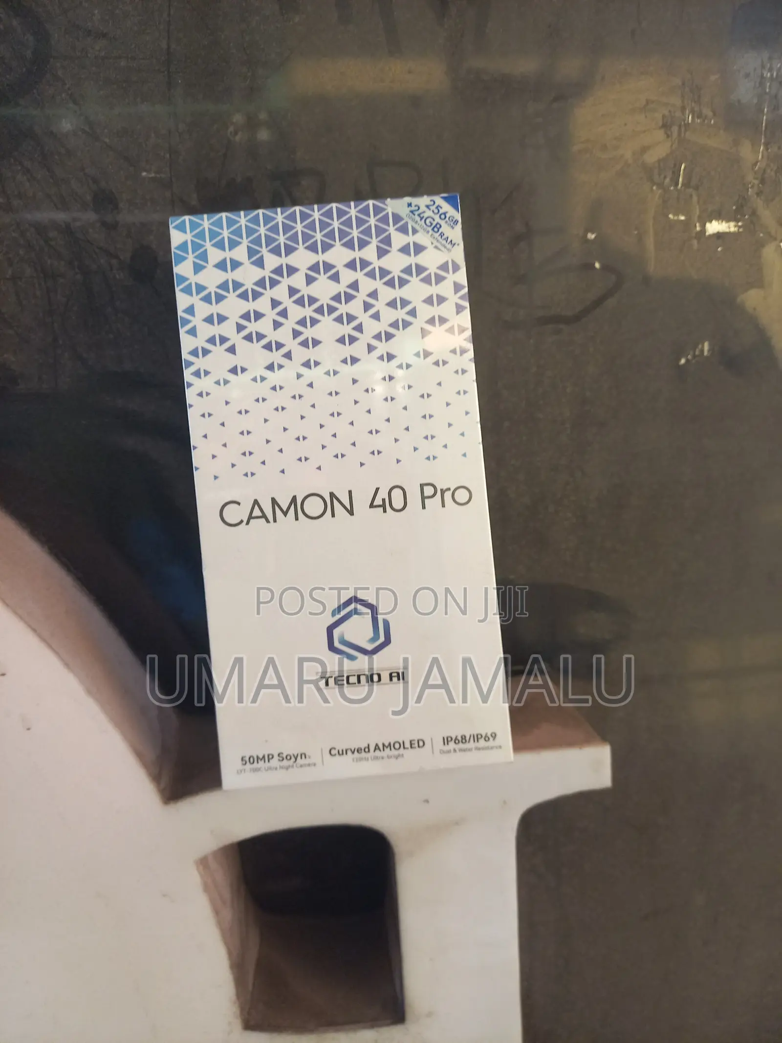 New Tecno Camon 40 Pro 4G 256 GB Black