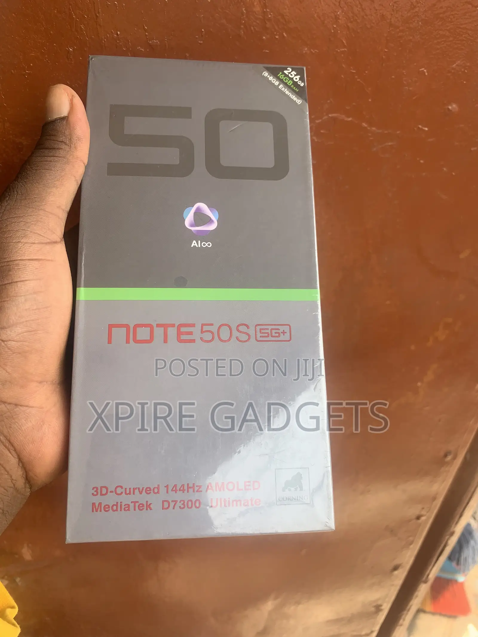 New Infinix Note 50s 256 GB Black